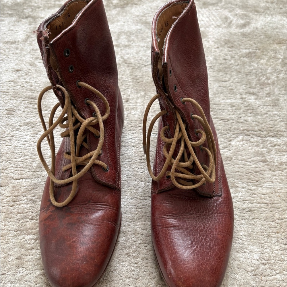 Brown Leather Women's Boots